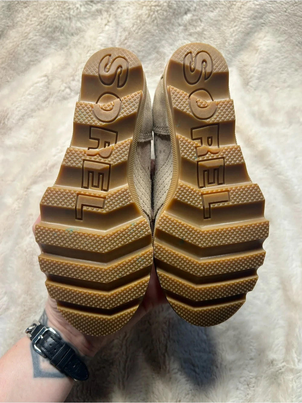 Sorel Girls' Lexie Wedge Boots size 1